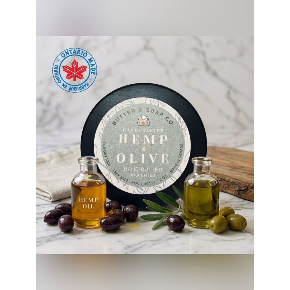 💚B&S Hemp & Olive Nail and Hand butter